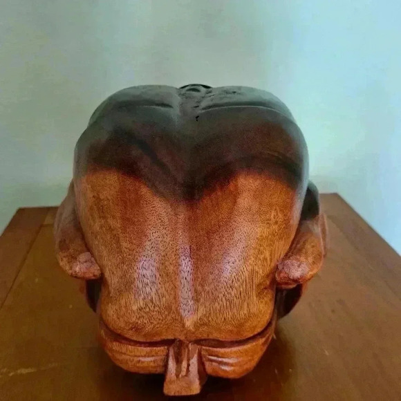 Wooden SCULPTURE HAND CARVED VINTAGE - Picture 4 of 7